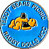 Teddy Bears Picnic motorcycle rally badge from Russ Shand