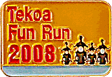Tekoa Fun motorcycle run badge from Jean-Francois Helias