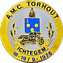 Torhout AMC motorcycle rally badge from Jean-Francois Helias