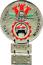 Tricastin motorcycle rally badge from Jean-Francois Helias