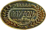 Triumph OMCC Daytona Golden Jubilee motorcycle club badge from Jean-Francois Helias