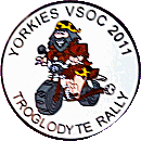 Troglodyte motorcycle rally badge from Jean-Francois Helias