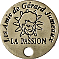 Trophées Gérard Jumeaux motorcycle race badge from Jeff Laroche