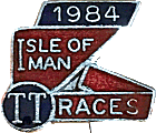 TT motorcycle race badge from Jean-Francois Helias