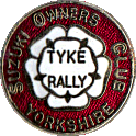 Tyke motorcycle rally badge from Russ Shand