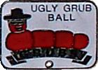 Ugly Grub Ball motorcycle rally badge from Nigel Woodthorpe