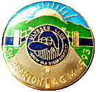 Ulysses motorcycle rally badge from Jean-Francois Helias