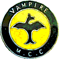 Vampire MCC motorcycle club badge from Jean-Francois Helias