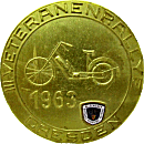 Veteranen Dresden motorcycle rally badge from Jean-Francois Helias