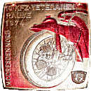 Veteranen Dresden motorcycle rally badge from Jean-Francois Helias