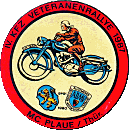 Veteranen Plaue motorcycle rally badge from Jean-Francois Helias