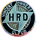 Vincent OC motorcycle club badge from Jean-Francois Helias