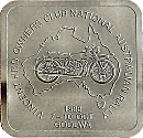 Vincent OC Australia motorcycle rally badge from Jean-Francois Helias