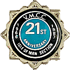 VMCC Isle Of Man Section motorcycle rally badge from Jean-Francois Helias