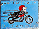 Wap Past motorcycle rally badge from Jean-Francois Helias
