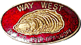 Way West motorcycle rally badge from Jean-Francois Helias