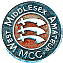 West Middlesex Amateur MCC motorcycle club badge from Jean-Francois Helias