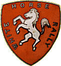 White Horse motorcycle rally badge from Nigel Sisson