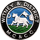 Witney & DMC & CC motorcycle club badge from Jean-Francois Helias
