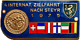Zielfahrt nach Steyr motorcycle rally badge from Jean-Francois Helias