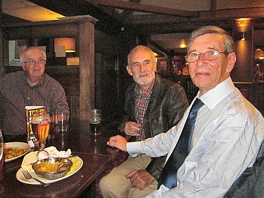 Peter Wright, Paul Draycott and Alan Jarvis