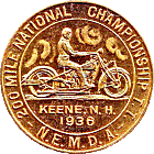 200 Mile National Championship motorcycle race badge from Jean-Francois Helias