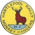 Hartlepool motorcycle rally badge from Keith Herbert