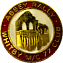 Abbey motorcycle rally badge