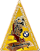 Abendzeitung motorcycle rally badge from Jean-Francois Helias