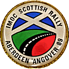 Angover motorcycle rally badge from Jean-Francois Helias