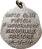 Abetone motorcycle rally badge from Jean-Francois Helias