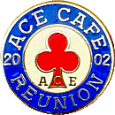 Ace Reunion motorcycle run badge from Jean-Francois Helias