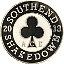 Ace Shakedown motorcycle run badge from Jean-Francois Helias