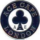 Ace Cafe motorcycle club badge from Patrick Servanton