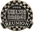 Ace Cafe Chelsea Bridge Reunion motorcycle run badge from Jean-Francois Helias