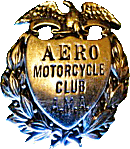 Aero AMA motorcycle club badge from Jean-Francois Helias