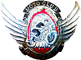 Agroracia motorcycle club badge from Jean-Francois Helias