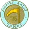 Airport motorcycle rally badge from Terry Reynolds