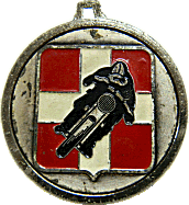 Aix Les Bains motorcycle rally badge from Jean-Francois Helias