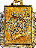 Alba motorcycle rally badge from Jean-Francois Helias