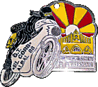 Albal motorcycle rally badge from Jean-Francois Helias
