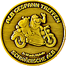 Alb Gespann motorcycle rally badge from Jean-Francois Helias