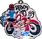Alboy motorcycle rally badge from Jean-Francois Helias