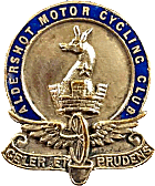Aldershot motorcycle club badge from Jean-Francois Helias