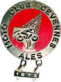 Ales motorcycle rally badge from Jean-Francois Helias