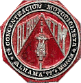 Alhama motorcycle rally badge from Jean-Francois Helias