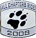 All Chapters motorcycle run badge from Jean-Francois Helias