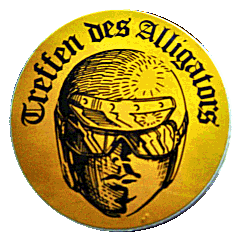 Alligators motorcycle rally badge from Jean-Francois Helias
