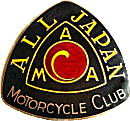 All Japan motorcycle club badge from Jean-Francois Helias