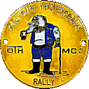 All Our Yesterdays motorcycle rally badge from Jean-Francois Helias